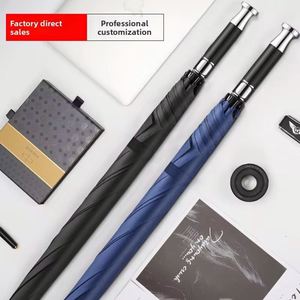 Fabricación de Paraguas de Golf Grandes de 27 Pulgadas, 8 Varillas, Semiautomáticos, Resistentes al Viento y a la Lluvia, con Logotipo Personalizado de Lujo - Product Image 4