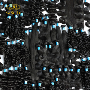 Extensiones de Cabello remy de trama plana de alta calidad, cabello de mayflower, mechones de cabello rubio ruso - Product Image 4