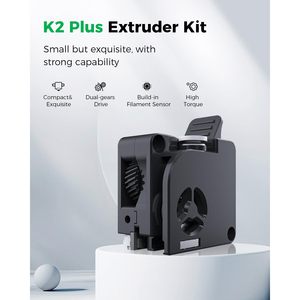 Kit de extrusor Creality K2 Plus, Sensor de rotura de filamento integrado, engranajes duales de alta dureza para alimentación suave, accesorios para impresora 3D - Product Image 2