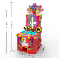 Machine de jeu d'arcade à marteaux Whack-a-Mole en métal à deux joueurs, à monnayeur, pour enfants, avec garantie d'un an