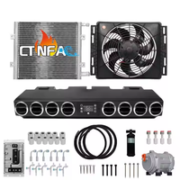 Nouveau refroidisseur de stationnement universel 12V/24V EV avec climatisation de type ventilateur à compresseur R-134A pour tous les véhicules électriques