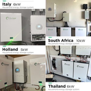 Sistema Híbrido Solar Fotovoltaico de 5000W, Sistema de Almacenamiento de Energía Solar para el Hogar, Fuera de la Red, Conjunto Completo SP12KW3-HY - Product Image 5