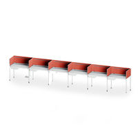 Cloison de bureau moderne personnalisée en forme de L poste de travail modulaire compartiments meubles ordinateur bureau poste de travail pour bureaux
