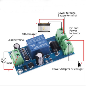 Module de batterie au lithium YX850 à commutation automatique en cas de panne de courant, convertisseur d'urgence universel DC 5V-48V - Product Image 2