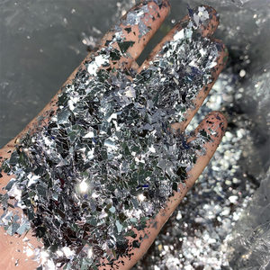 Paillettes argentées en PET très vendues, de 1/4'' à 1/500'', pour le bricolage et <span class=keywords><strong>les</strong></span> occasions spéciales - Product Image 1