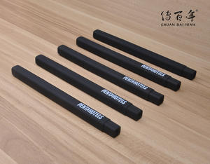 Pulpen plastik kotak hitam cetak Logo kustom OEM EN71-<span class=keywords><strong>3</strong></span> bersertifikat warna kustom promosi rapat Hotel pengiriman cepat - Product Image 4