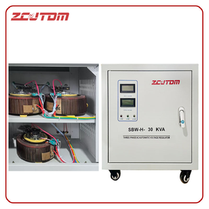 30KVA電圧スタビライザー220V電圧レギュレータ用3相電源電圧スタビライザー全自動AC SBW-H-30KVA