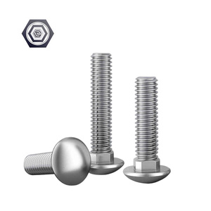 Tùy chỉnh thép không gỉ 18-8 304 khung dài Bumper <span class=keywords><strong>Bolt</strong></span> Bộ dụng cụ vận chuyển bu lông đầy đủ chủ đề khóa máy giặt <span class=keywords><strong>inch</strong></span> Metric - Product Image 6