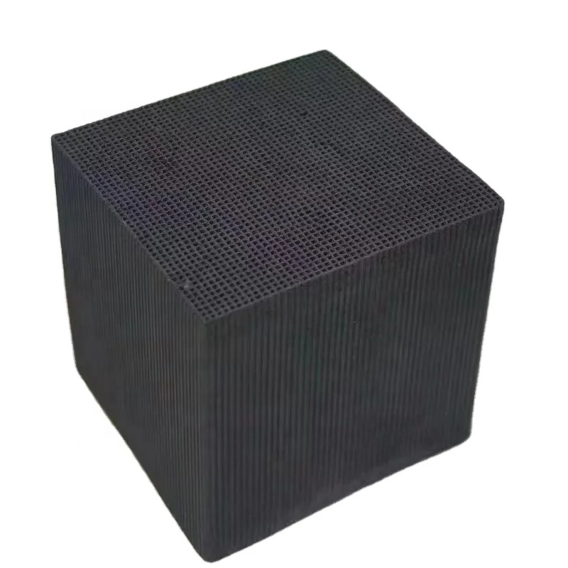 Activated Carbon Primary Efficiency Carbon Granule Filter Sheets Honeycomb Solid Block Carbon Filter