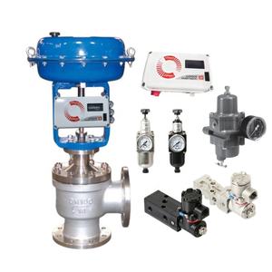 Regulador de Filtro de Aire Emerson Fisher 67CFR y Posicionador de Válvula de Control Digital Flowserve 520MD con Comunicaciones HART - Product Image 1