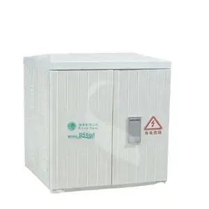 Saipwell Fiberglass Power Distribution Box Industrial Electric Control Cabinet Fireproof SMC Large Waterproof Enclosure