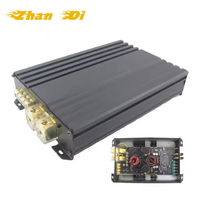 Amplificateur de voiture professionnel 600W RMS 1CH classe D gamme complète amplificateur Audio 1 canal avec Subwoofer de voiture croisés