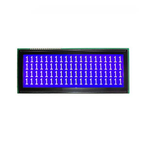 Módulos de pantalla LCD STN de <span class=keywords><strong>20x4</strong></span> de alta calidad personalizados con retroiluminación azul 2004 caracteres grandes para una visibilidad mejorada - Product Image 6