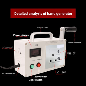 Tay quay Trạm điện cầm tay cho an toàn gia đình & Thiết bị khẩn cấp - Product Image 2