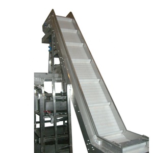 果物と野菜のためのフライト付き傾斜フラットトップモジュラーベルト<span class=keywords><strong>Z</strong></span>タイププレートチェーンコンベヤー - Product Image 4