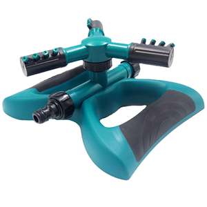 Aspersor Tríptico Giratorio Automático de 360 Grados para Riego de Jardín y Césped, Boquilla de Plástico con Sistema de Engranajes - Product Image 5