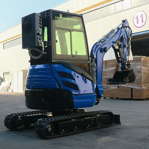 Землеройная техника, ковш для мини-экскаватора, 2-тонный мини-экскаватор с кабиной, бесплатная доставка, отвал для мини-экскаватора-бульдозера - Product Image 5