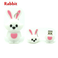 Gitra 100% animales personalizados USB dibujos animados buey Pendrive dragón conejo serpiente perro vaca memoria Flash Tigre caballo pollo mono USB Stick