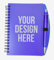 Carnet à couverture rigide et stylo personnalisés 2027 – Lot promotionnel avec logo, excellente qualité, vente en gros