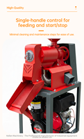 Machine à riz entièrement automatique de petite taille à haute productivité avec deux ans de garantie