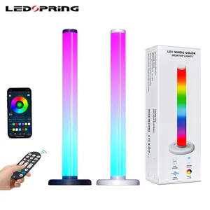 חדר משחקים אווירה חכמה הוביל מנורה Rgb מרחוק אפליקציה שליטה מוסיקה סנכרון שולחן אור טלוויזיה תאורה אחורית