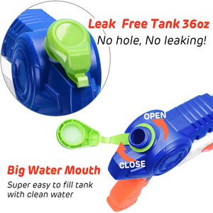 1000 ML Hochleistungs-Wasserpistole für Kinder und Erwachsene Schnellabzug Sommer-Spielzeug für Outdoor-Schwimmbad-Partys Plastik-Spritzpistole - Product Image 2