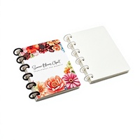 Carnet à disques vierge Awesomesub pour sublimation, personnalisable, double face, pour transfert thermique, journal/agenda pour impression DIY