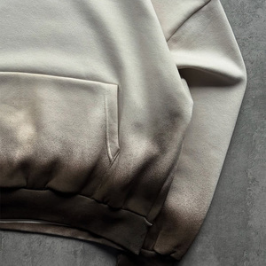 Sweat-shirt à capuche numérique unisexe de haute qualité, personnalisé, 100% coton, imprimé, surdimensionné, streetwear, lourd - Product Image 3