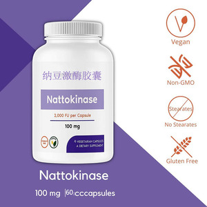 Fabriek Direct Oem <span class=keywords><strong>Nattokinase</strong></span> Capsules Natuurlijke Bloedverdunningsmiddel Plant <span class=keywords><strong>Capsule</strong></span> Schelpen Voor Volwassenen Schoonheidsproducten - Product Image 2