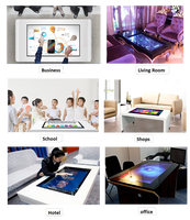 Meilleur prix personnalisé 1080P LCD Digital Signage Table basse Table de jeu Table tactile éducative pour l'amélioration de l'enseignement scolaire