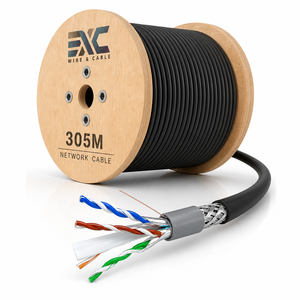 <span class=keywords><strong>สาย</strong></span>เคเบิลทองแดงเปลือย Cat7 SFTP 305 เมตร 1000Base-T ผ่านการทดสอบช่องสัญญาณกิกะบิต <span class=keywords><strong>สาย</strong></span>อีเธอร์เ<span class=keywords><strong>น</strong></span>็ตความเร็วสูงข<span class=keywords><strong>น</strong></span>าด 23 เกจ - Product Image 3