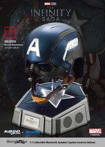 High-End Marvel Genuine Bluetooth Speaker Leather <strong>Helmet</strong> for Halloween Restoration Party Masks - Product Image 5