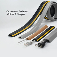 Cubrecables Decorativo Premium Autoadhesivo para Gestión de Cables, para Decoración Moderna del Hogar y la Oficina