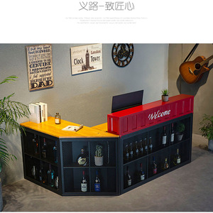Contador de caja de venta al por menor tienda boutique cajero pago exprimidor mini bar móvil metal bar para la <span class=keywords><strong>casa</strong></span> - Product Image 4