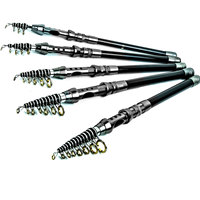 En gros Kit de pêche complet en carbone haute performance pour la pêche en surfcasting, avec canne, moulinet, sac et ensemble de leurres, pour la pêche en lac, support OEM, personnalisation du logo et emballage