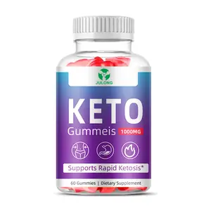 Fourniture d'usine de supplément personnalisé OEM de gommes Keto perte de poids