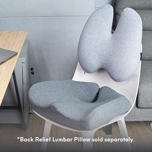 Cojín <span class=keywords><strong>de</strong></span> Espuma Viscoelástica para Silla <span class=keywords><strong>de</strong></span> Oficina y Asiento <span class=keywords><strong>de</strong></span> Coche, Cojín Ergonómico en Forma <span class=keywords><strong>de</strong></span> U para Silla <span class=keywords><strong>de</strong></span> Oficina, Alivio del <span class=keywords><strong>Dolor</strong></span>, Antideslizante, Asiento Confortable - Product Image 4