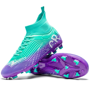 Crampons <span class=keywords><strong>de</strong></span> football légers et respirants pour hommes chaussures <span class=keywords><strong>de</strong></span> football <span class=keywords><strong>de</strong></span> grande taille clous longs pour printemps automne hiver été Sports <span class=keywords><strong>de</strong></span> plein air - Product Image 5