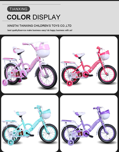 Bicicleta Infantil con Adhesivo de Logotipo Personalizado OEM, Bicicleta Infantil Hermosa de 12, 14, 16 y 18 Pulgadas <span class=keywords><strong>para</strong></span> Niños de 4 a 7 Años con Ruedas de Entrenamiento - Product Image 6