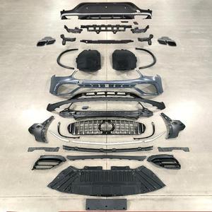 Pour <span class=keywords><strong>Mercedes</strong></span> Benz <span class=keywords><strong>GLC</strong></span> <span class=keywords><strong>coupé</strong></span> C253 2020 2021 <span class=keywords><strong>2022</strong></span> GLC63 AMG voiture Auto avant pare-chocs arrière diffuseur accessoires Kit de carrosserie - Product Image 1