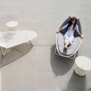 Venta al por mayor, barato, piscina, playa, ratán, <span class=keywords><strong>silla</strong></span> de Salón al aire libre, cómodo sofá reclinable individual, playa, sol, <span class=keywords><strong>tumbona</strong></span> - Product Image 4