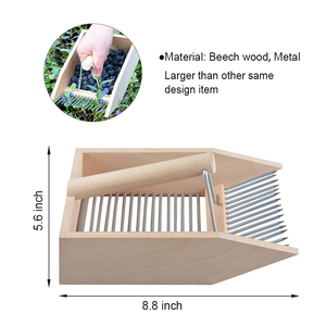 Esschert Design GT114, recolector de bayas de jardín al por mayor, pala de fruta, recolector de madera - Product Image 5