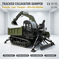 Excavatrice-benne multifonctionnelle de 8 tonnes pour l'exploitation minière et la construction