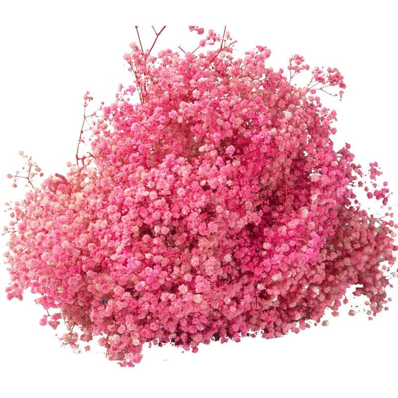 Hot selling Wholesale Home Wedding Decor Real Touch Long Stem White Gypsophila Artificial Baby Breath Flowers