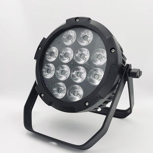 Luces LED DMX Inalámbricas para Exteriores, Resistentes al Agua, con Batería, para Bodas, Luces Móviles de Cabeza, 12x18W RGBWA UV 6IN1 IP65 para Escenarios - Product Image 3