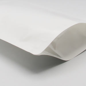 תווית לבנה לוגו מותאם אישית מודפס שקית spout תיק doypack קוסמטי אריזה עם פינה - Product Image 2