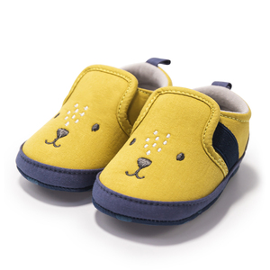 Mocasines antibacterianos Unisex OEM/ODM para bebés, zapatos de cuna transpirables informales con diseño sonriente para uso en interiores, temporadas de otoño e invierno - Product Image 3
