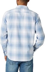 2023 Hot Plaid Colors Essentials <strong>Men's</strong> Long Sleeve Cotton Polyester Spandex OEM ODM Support Flannel Shirt - Product Image 6