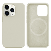 Coques magnétiques originales en silicone liquide pour iPhone 16 15 14 Pro Max 12 13 11 Pro Accessoire mobile
