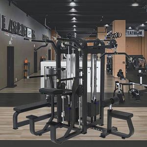 Phòng tập thể dục thiết bị cáp đa <span class=keywords><strong>3</strong></span> Trạm đa <span class=keywords><strong>3</strong></span> rừng với Lat pulldown thấp chèo thiết bị tập thể dục cho phòng tập thể dục - Product Image 1